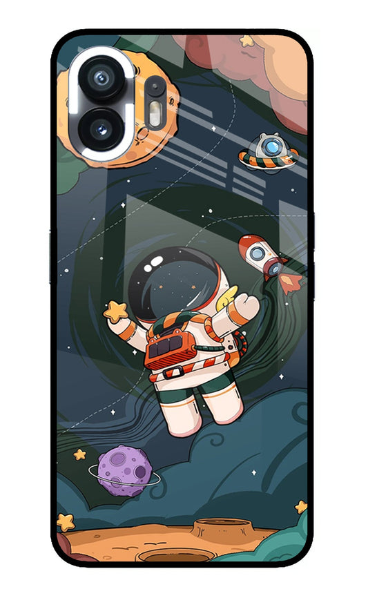 Cartoon Astronaut Nothing Phone 2 Back Cover