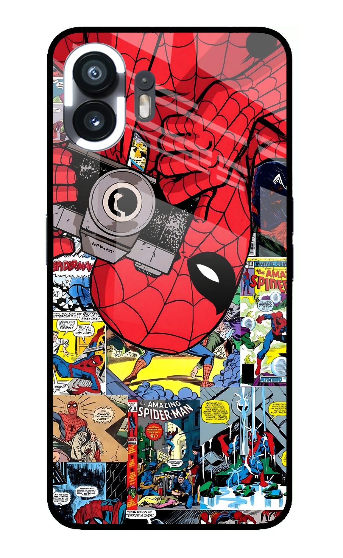 Spider Man Nothing Phone 2 Back Cover