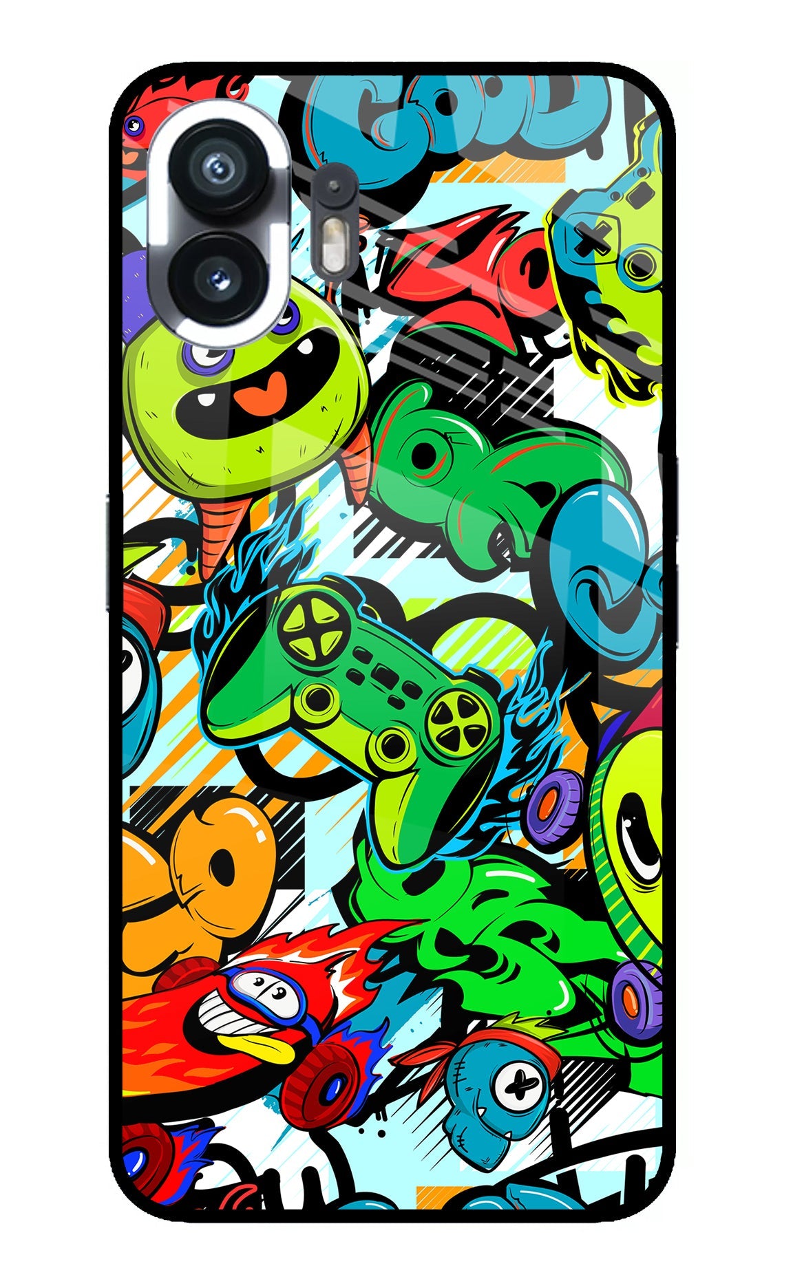 Game Doodle Nothing Phone 2 Back Cover