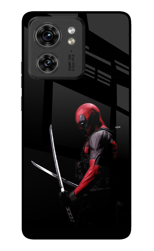 Deadpool Moto Edge 40 Back Cover