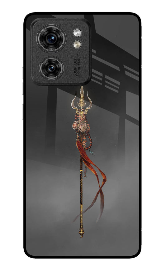 Shiv Trishul Moto Edge 40 Back Cover