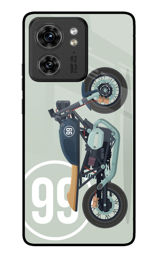Classic Cafe Racer 99 Moto Edge 40 Back Cover
