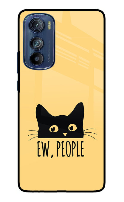 Ew People Catitude Moto Edge 30 Back Cover