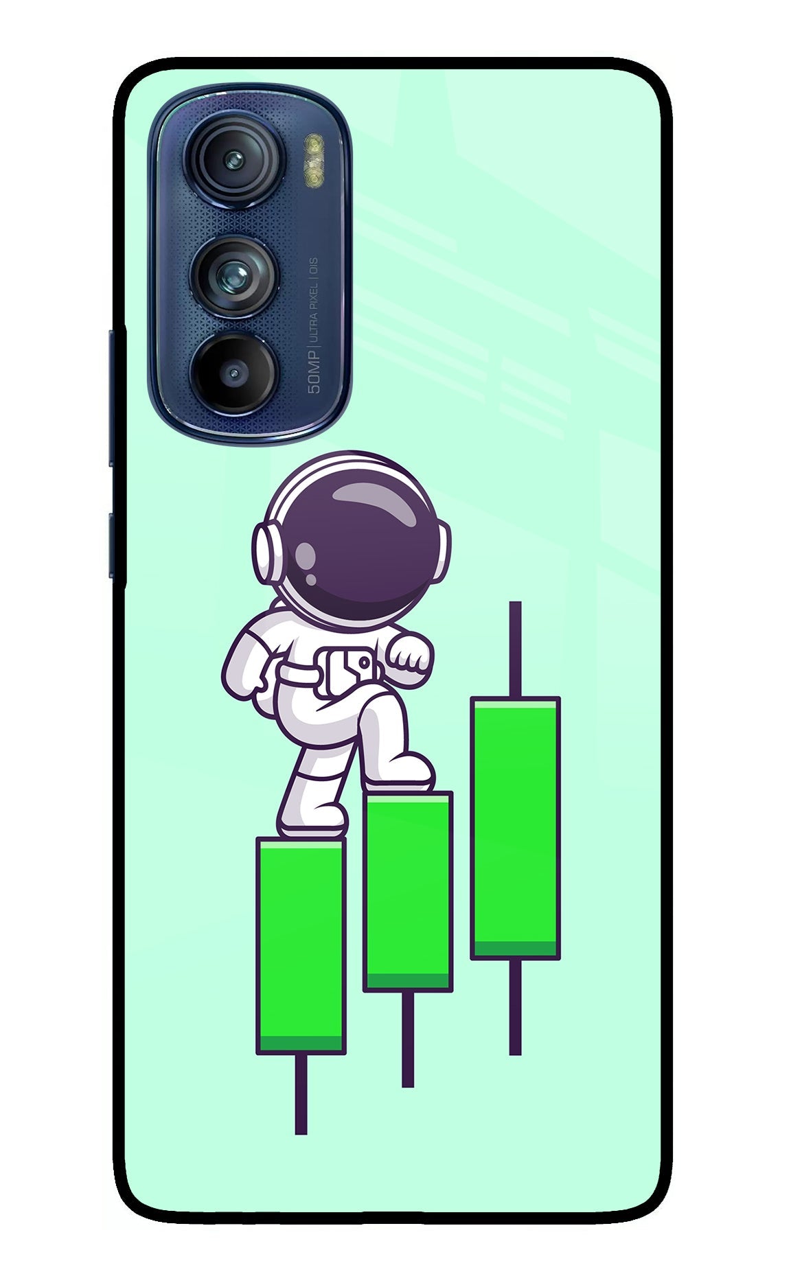 Astronaut Trader Moto Edge 30 Back Cover