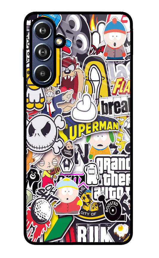Sticker Bomb Samsung F54 5G Back Cover