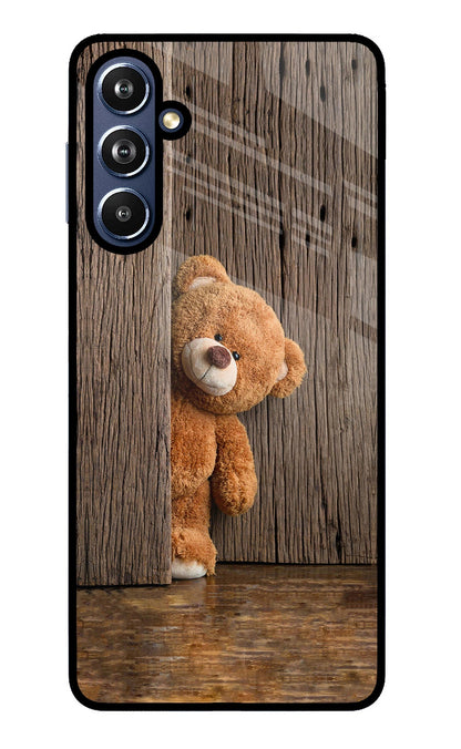 Teddy Wooden Samsung F54 5G Back Cover