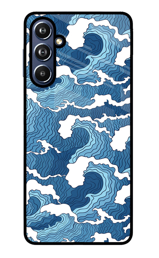 Blue Waves Samsung F54 5G Back Cover
