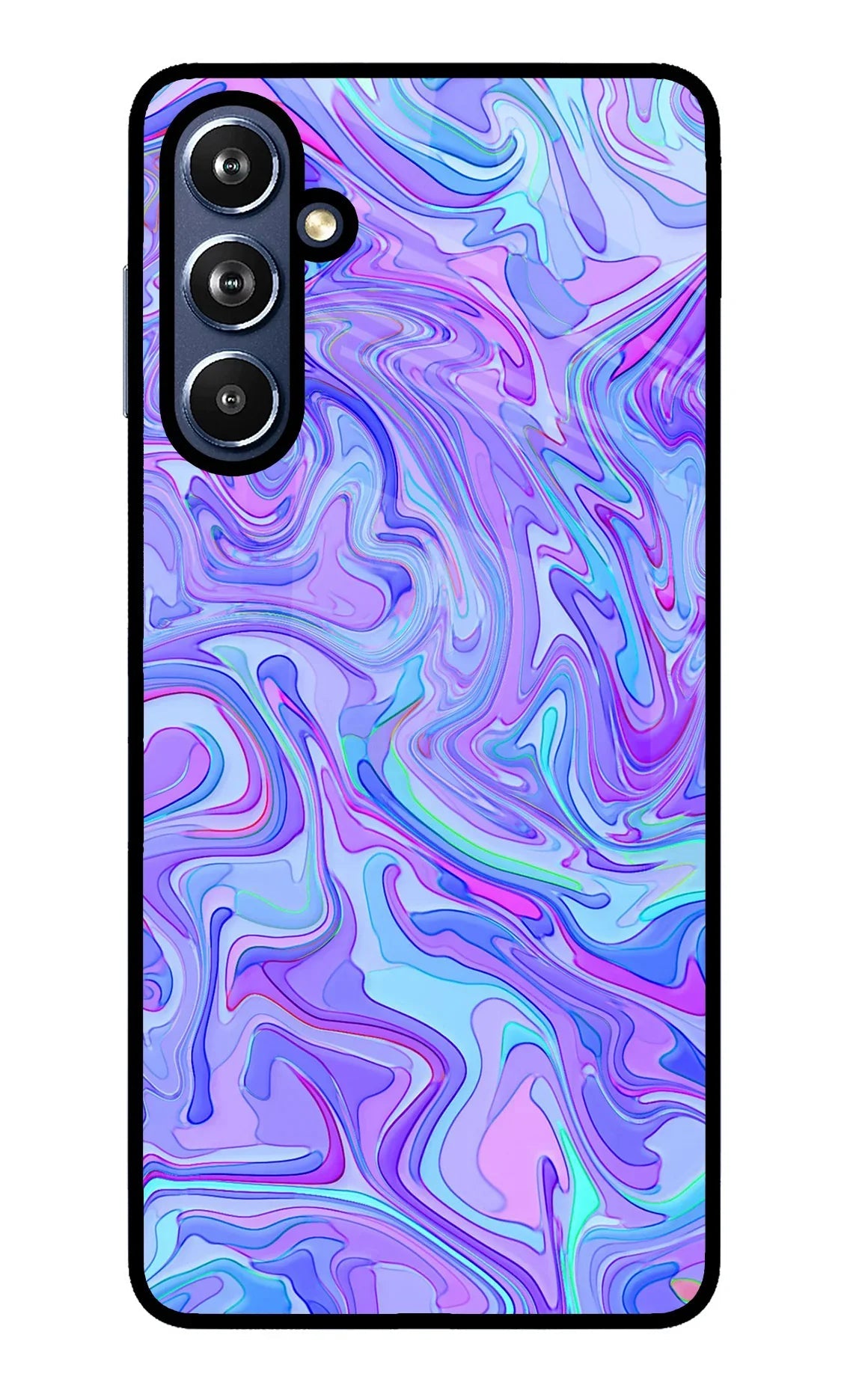 Glitter Samsung F54 5G Glass Case
