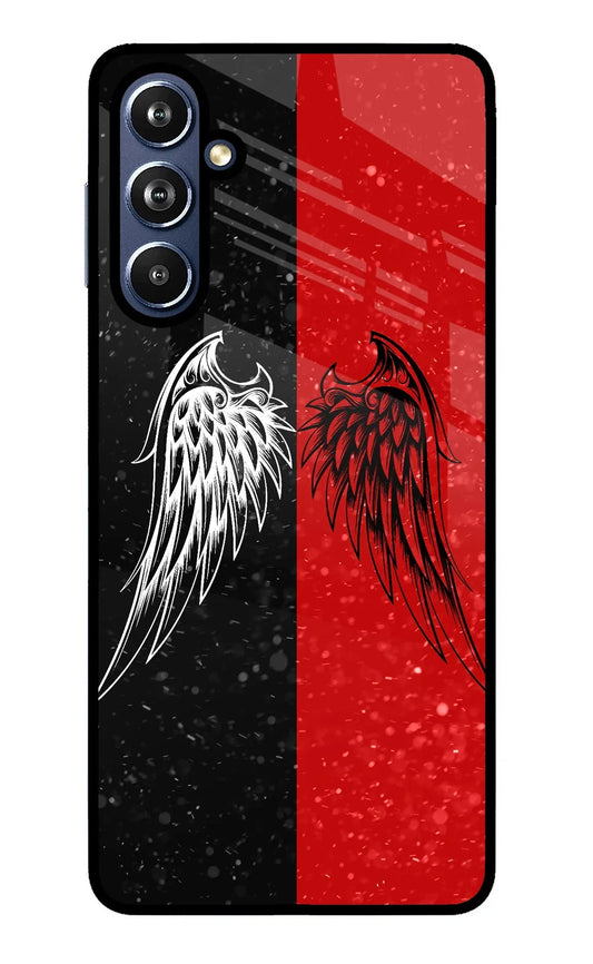 Wings Samsung F54 5G Glass Case