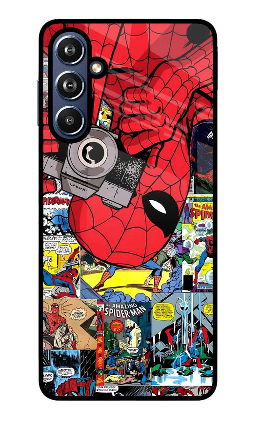 Spider Man Samsung F54 5G Glass Case