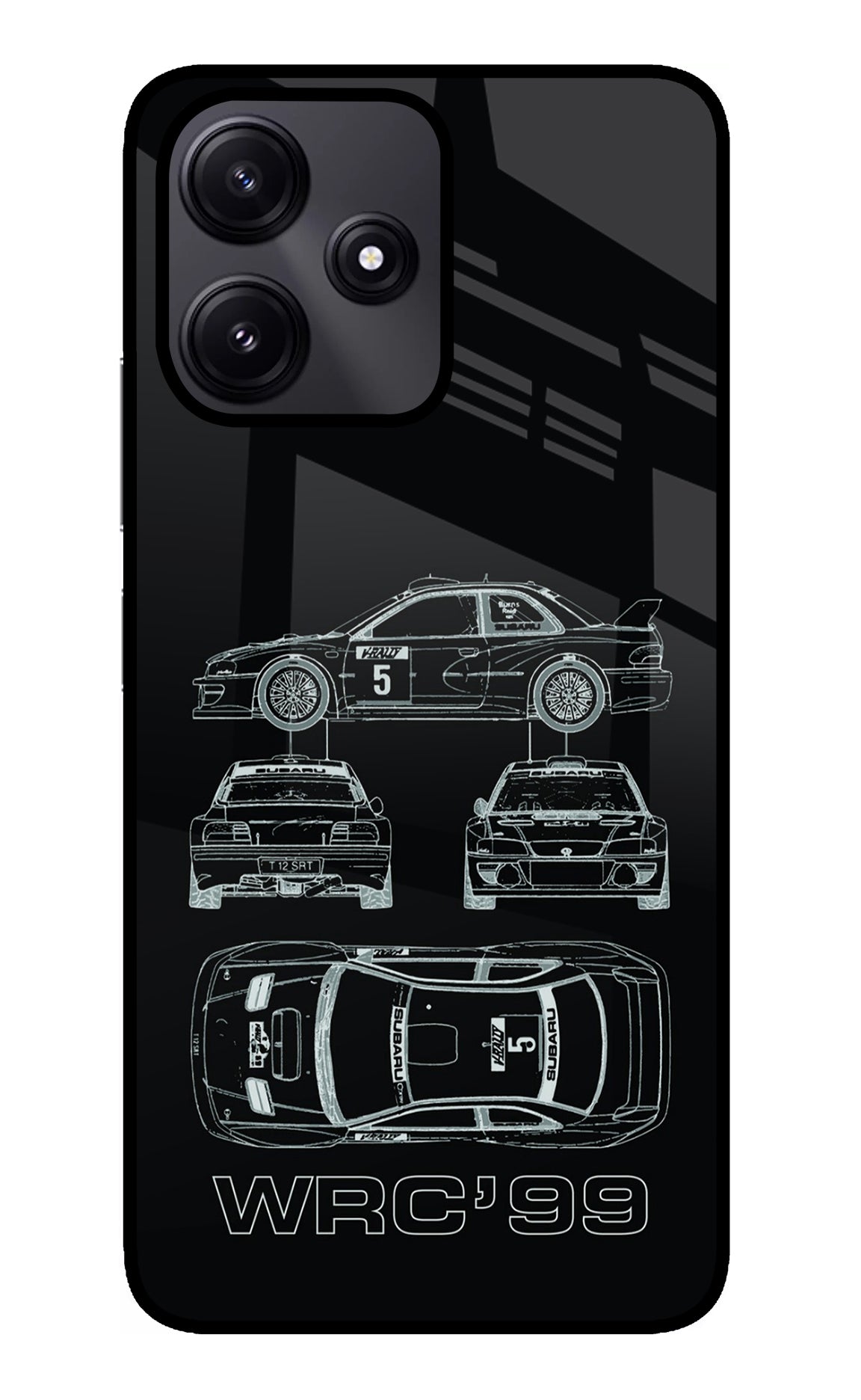 WRC'99 Poco M6 Pro 5G Glass Case