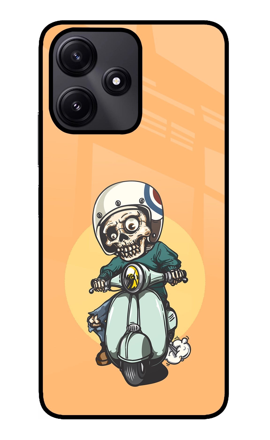 Undead Biker Poco M6 Pro 5G Glass Case
