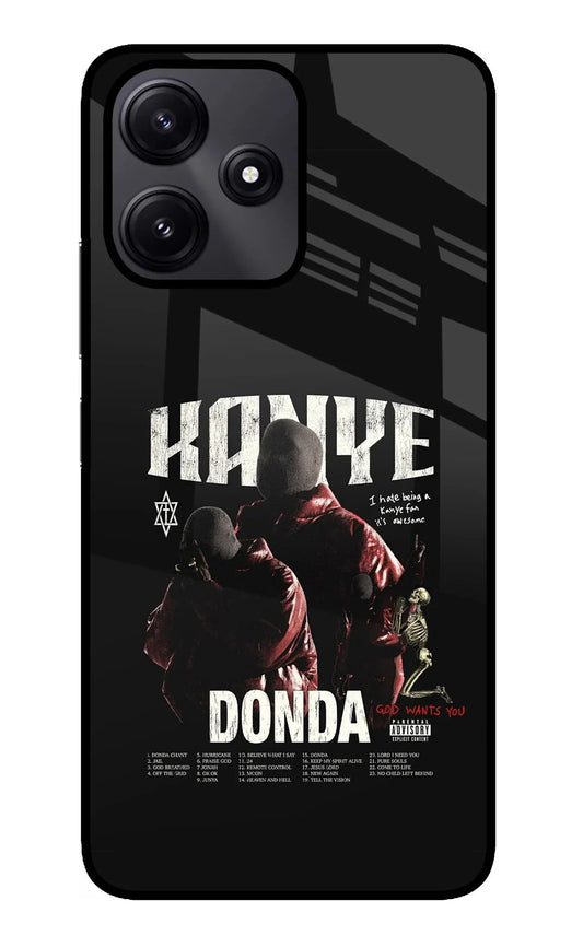 Donda Kanye West Redmi 12 5G Glass Case