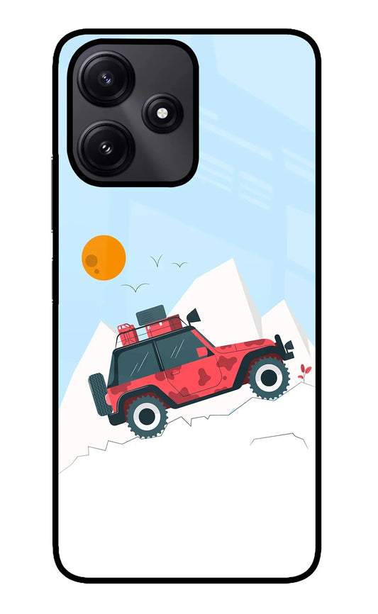 Mountain Trail Beast Redmi 12 5G Glass Case