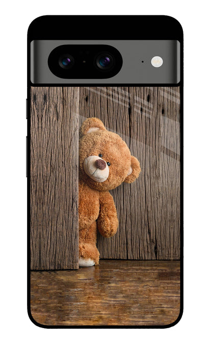 Teddy Wooden Google Pixel 8 Back Cover