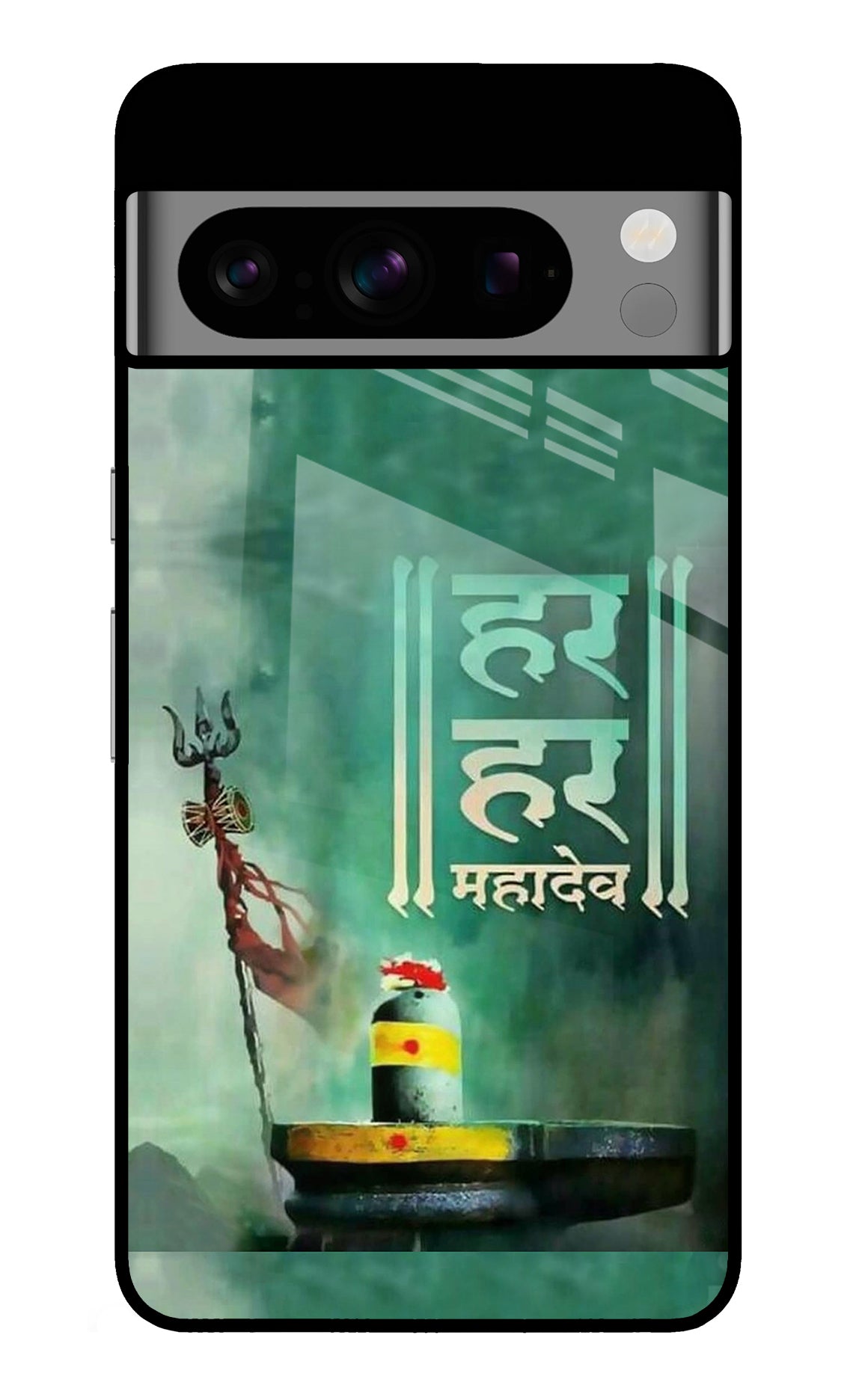 Har Har Mahadev Shivling Google Pixel 8 Pro Back Cover