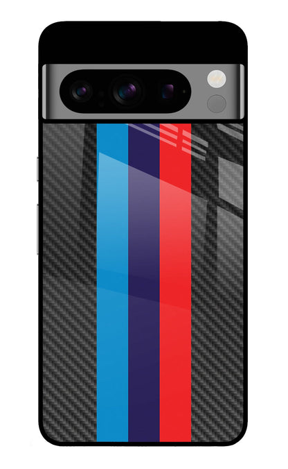 BMW Stripes Pattern Google Pixel 8 Pro Back Cover