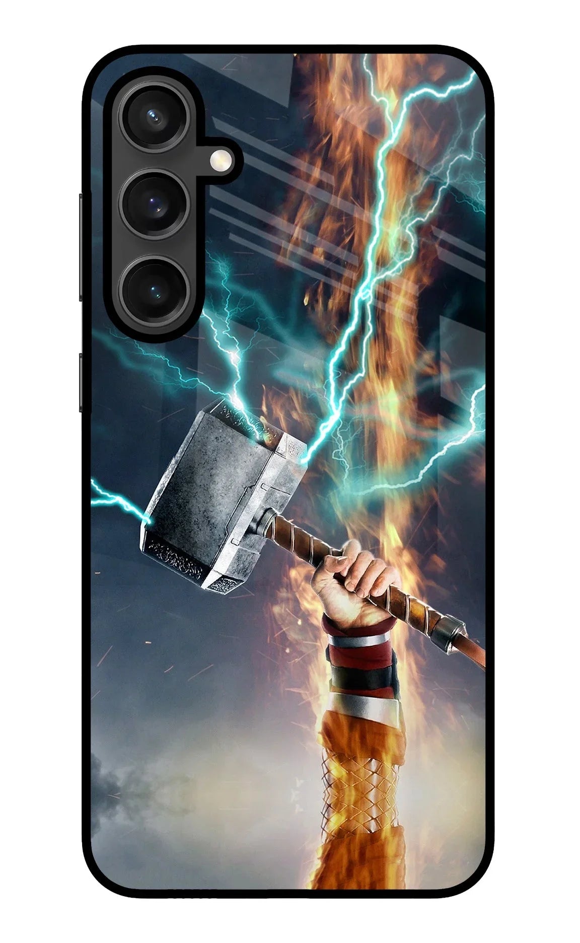 Thor Hammer Mjolnir Samsung S23 FE 5G Glass Case