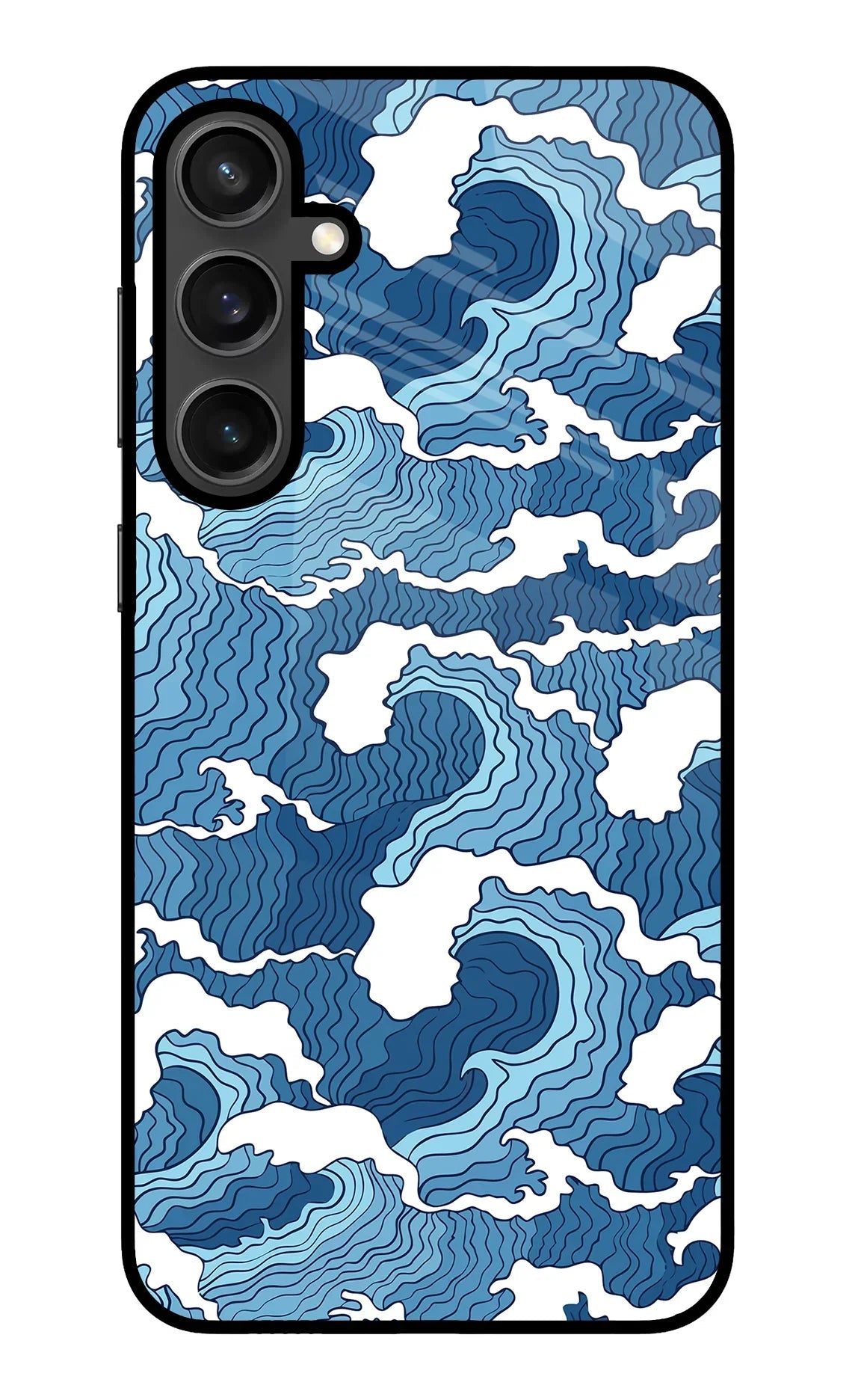 Blue Waves Samsung S23 FE 5G Back Cover