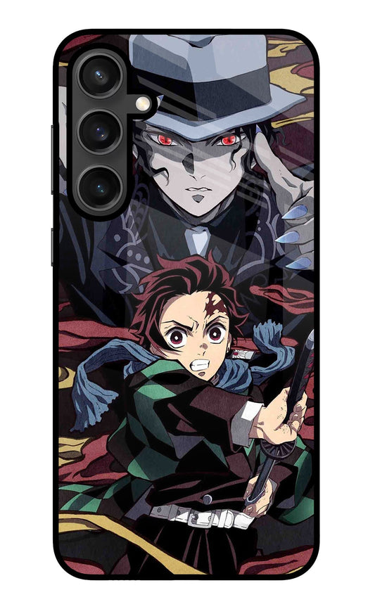Demon Slayer Samsung S23 FE 5G Glass Case