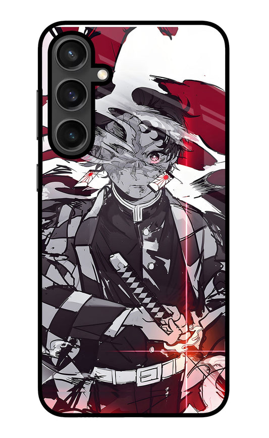 Demon Slayer Samsung S23 FE 5G Glass Case
