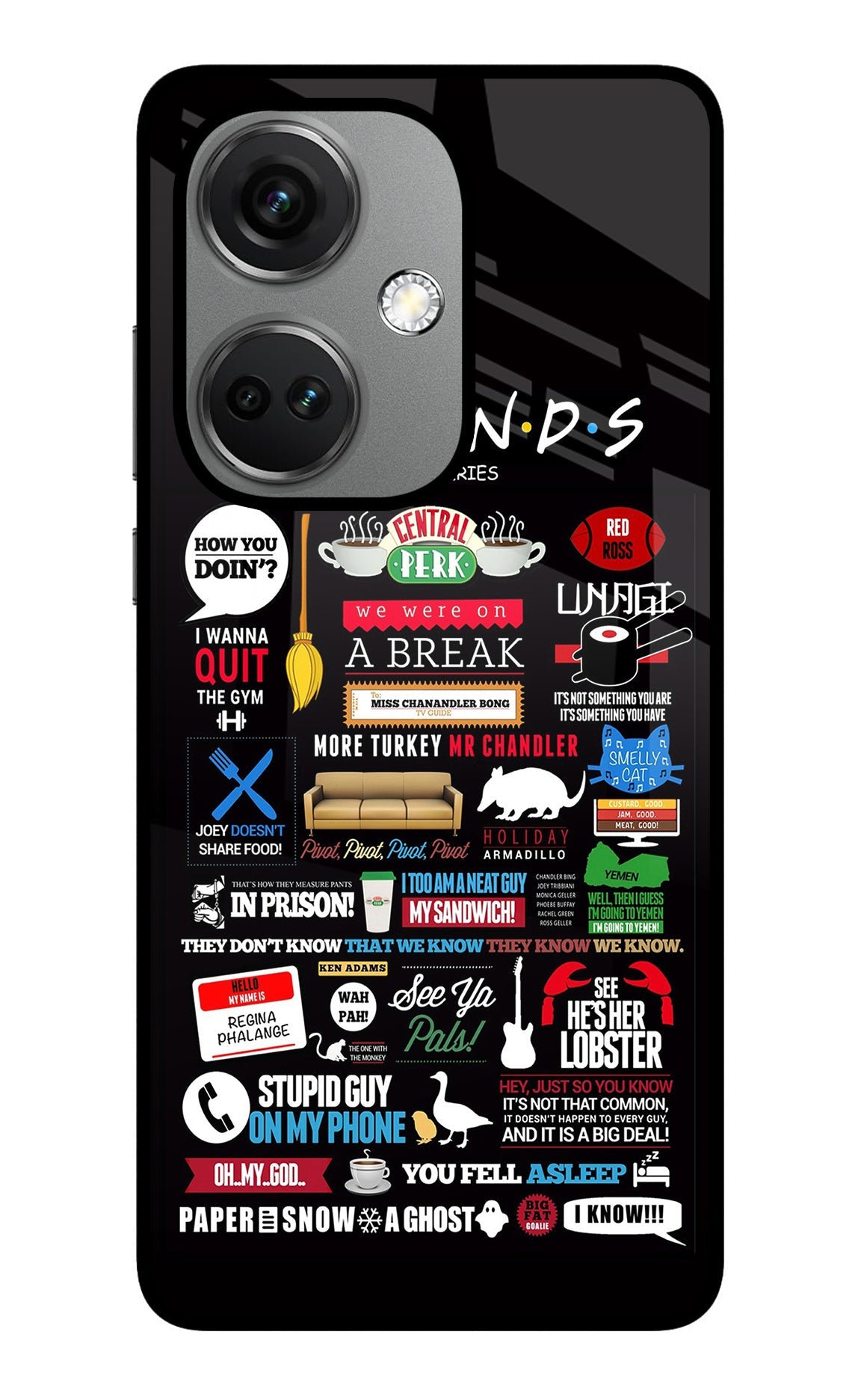 FRIENDS OnePlus Nord CE 3 5G Back Cover