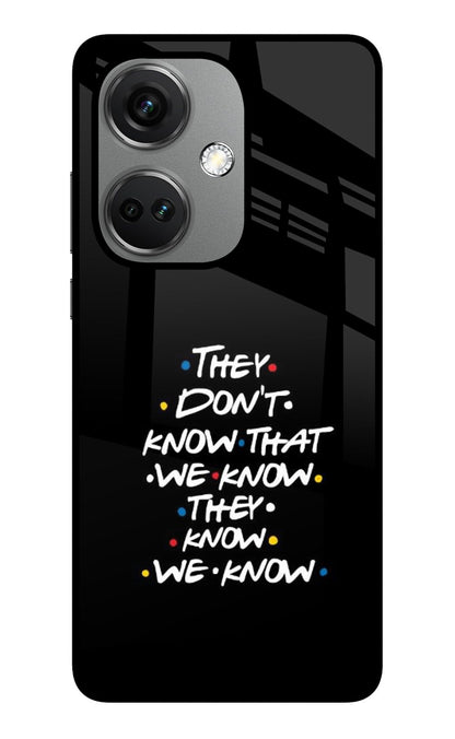 FRIENDS Dialogue OnePlus Nord CE 3 5G Back Cover