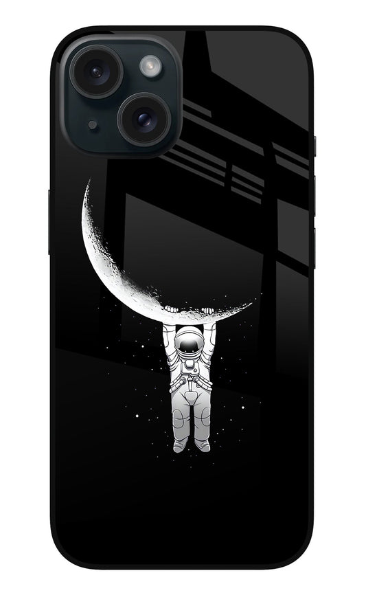 Moon Space iPhone 15 Back Cover