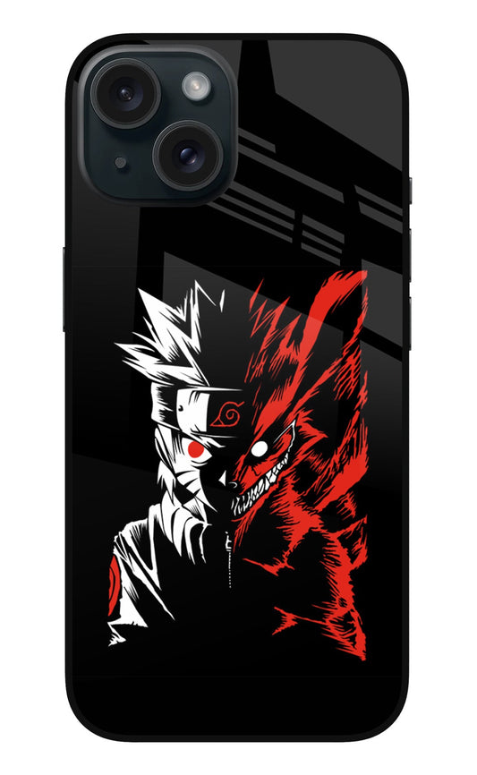 Naruto Two Face iPhone 15 Back Cover