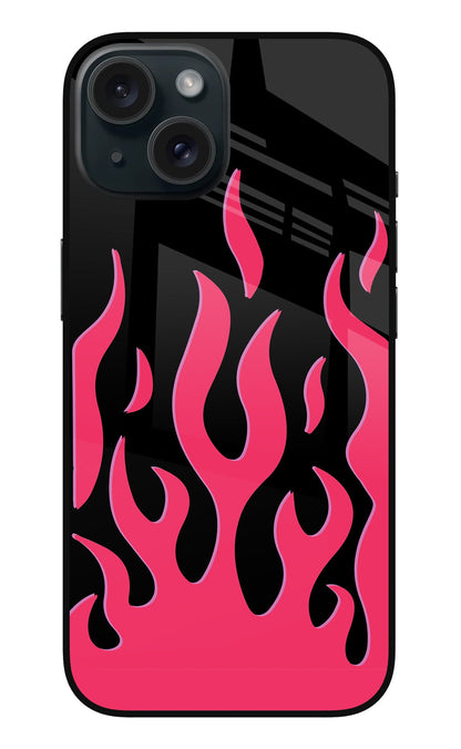 Fire Flames iPhone 15 Back Cover