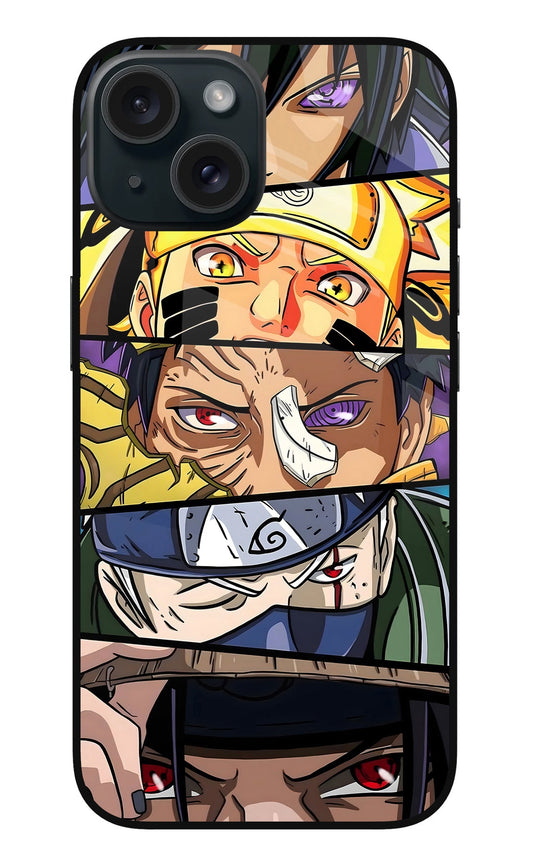 Naruto Character iPhone 15 Back Cover