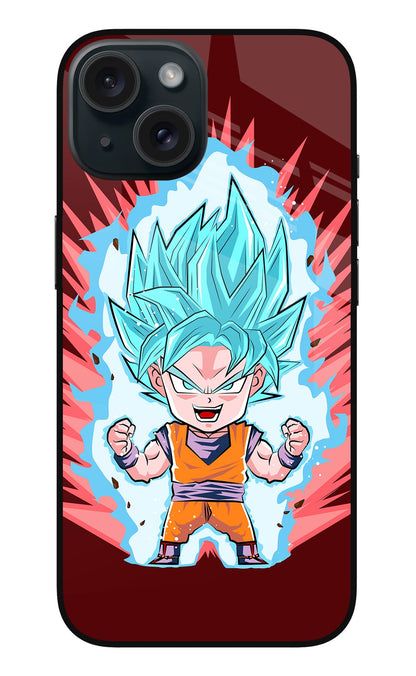 Goku Little iPhone 15 Back Cover