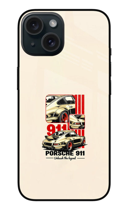 Classic Porsche 911 iPhone 15 Back Cover