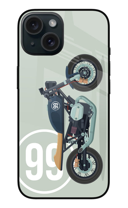 Classic Cafe Racer 99 iPhone 15 Back Cover