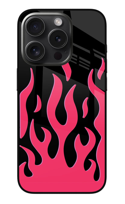 Fire Flames iPhone 15 Pro Back Cover