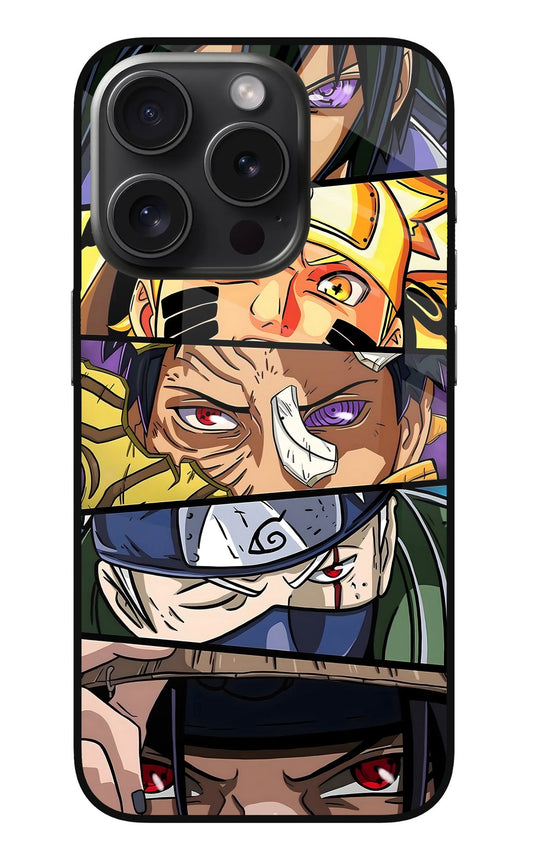 Naruto Character iPhone 15 Pro Back Cover