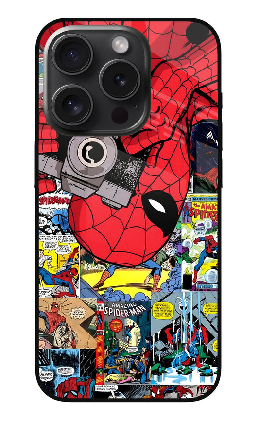 Spider Man iPhone 15 Pro Max Back Cover