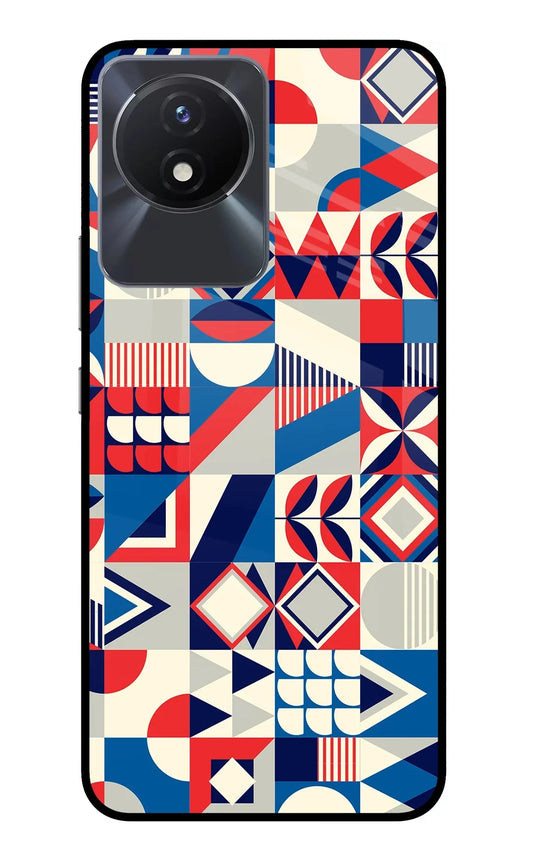 Colorful Pattern Vivo Y02/Y02T Back Cover