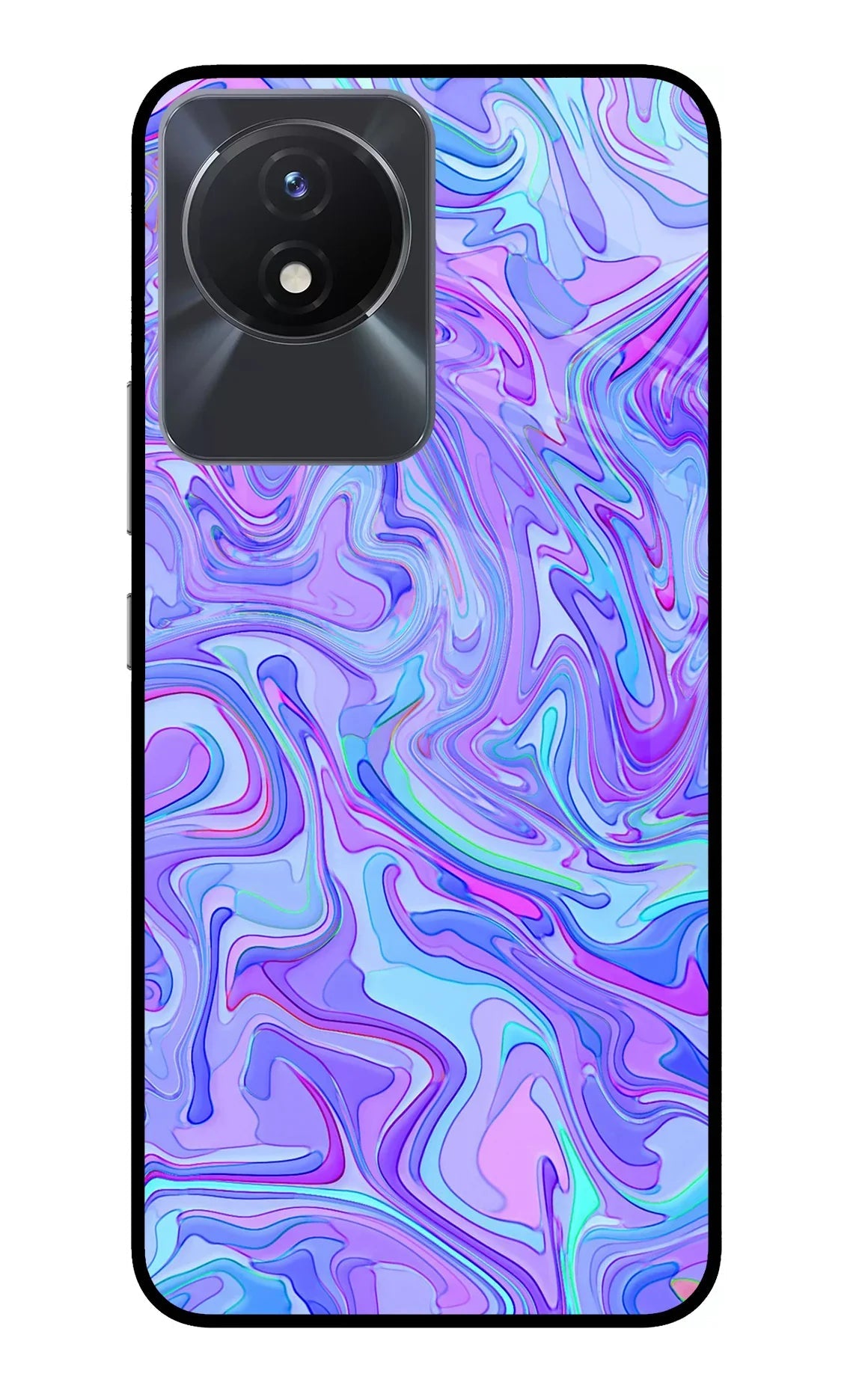Glitter Vivo Y02/Y02T Back Cover