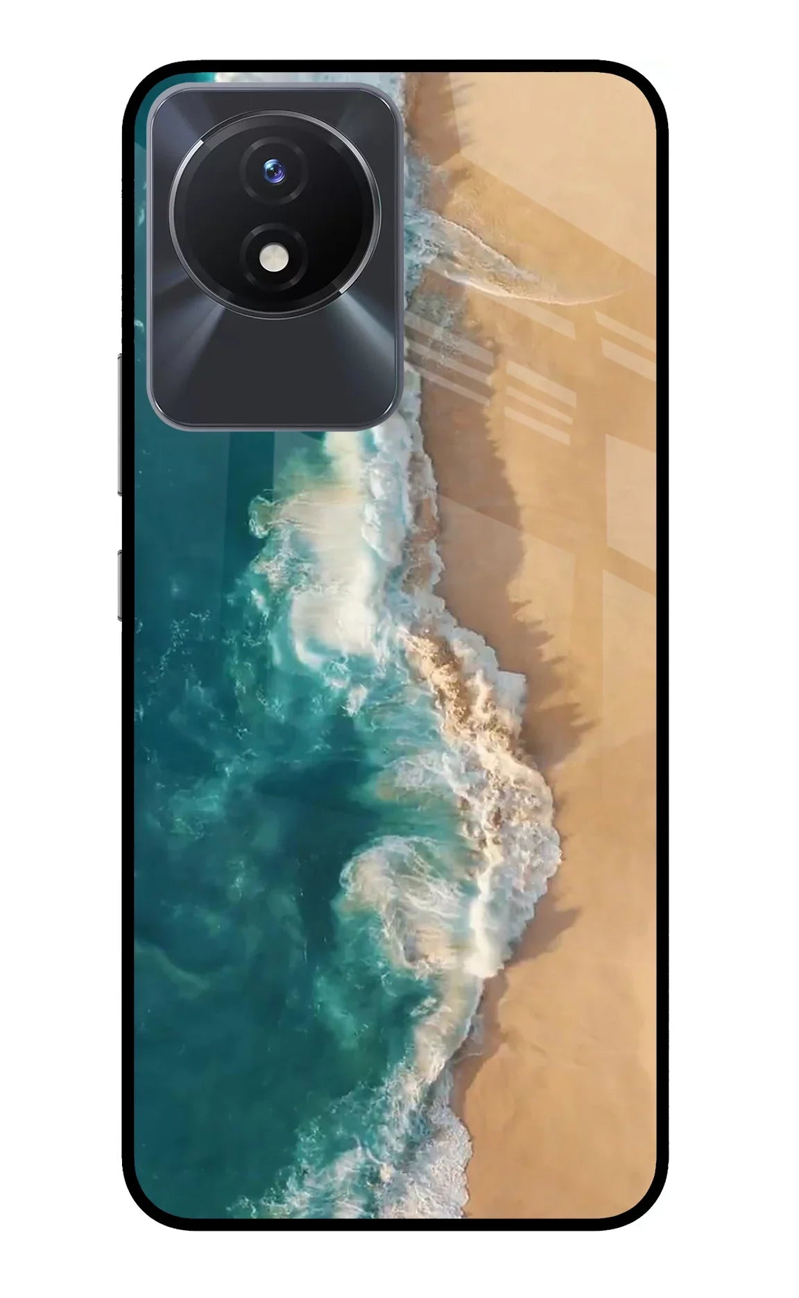 Ocean Beach Vivo Y02/Y02T Glass Case