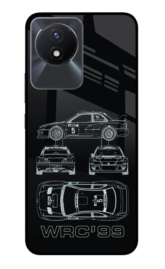 WRC'99 Vivo Y02/Y02T Glass Case
