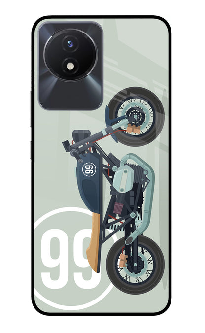 Classic Cafe Racer 99 Vivo Y02/Y02T Back Cover