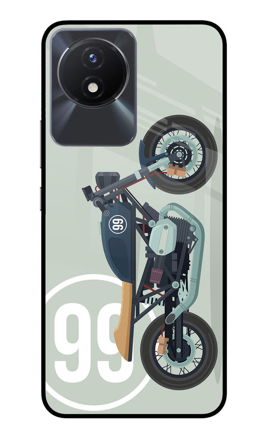 Classic Cafe Racer 99 Vivo Y02/Y02T Back Cover
