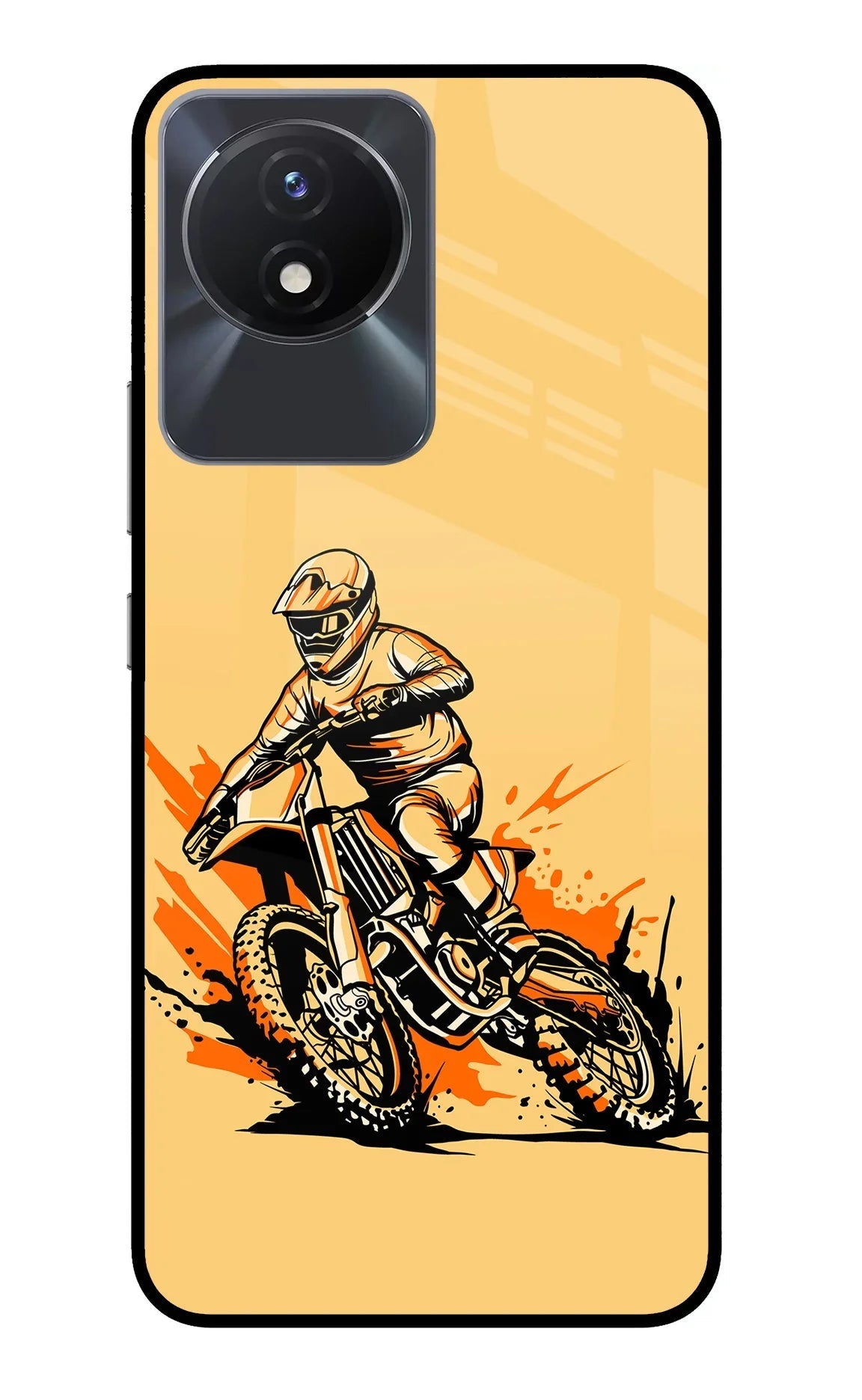 Off-Road Fury Vivo Y02/Y02T Glass Case