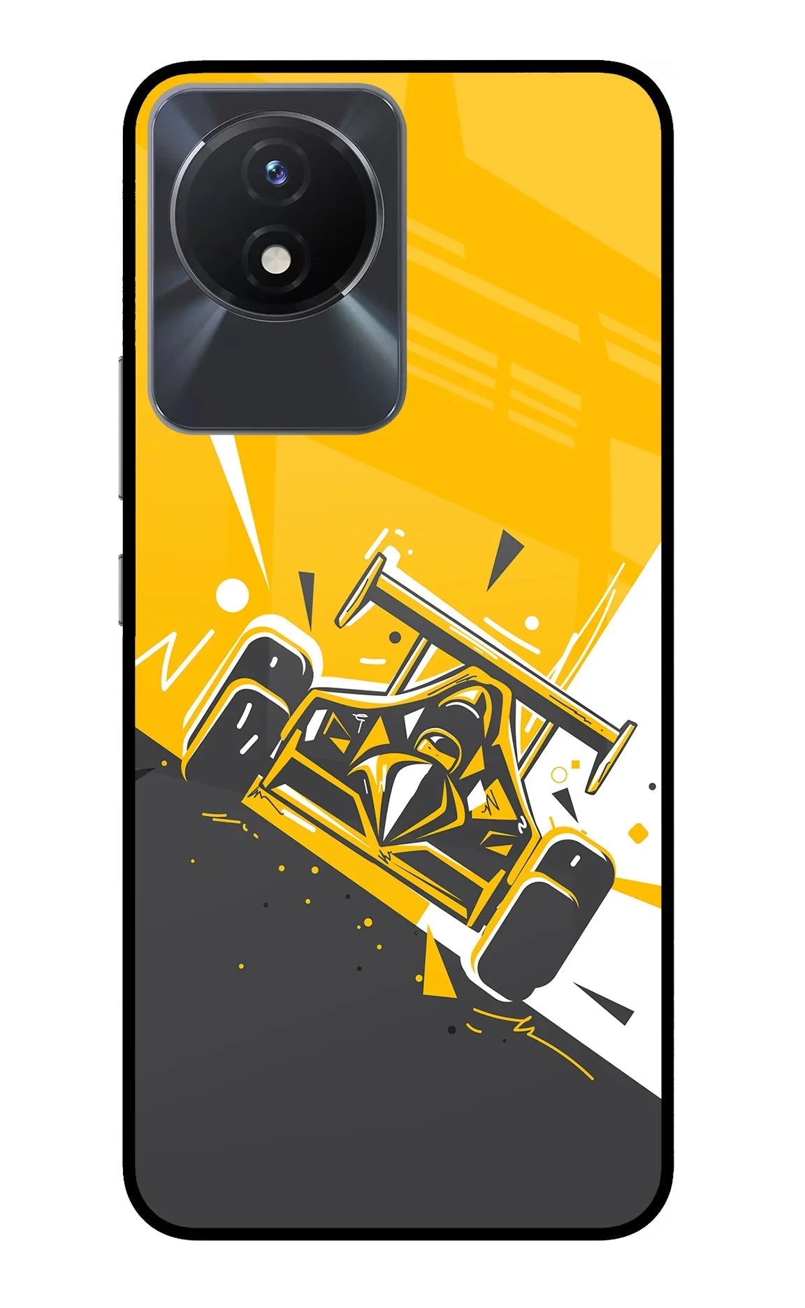 Track King Vivo Y02/Y02T Glass Case