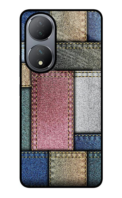 Multicolor Jeans Vivo Y100 Back Cover