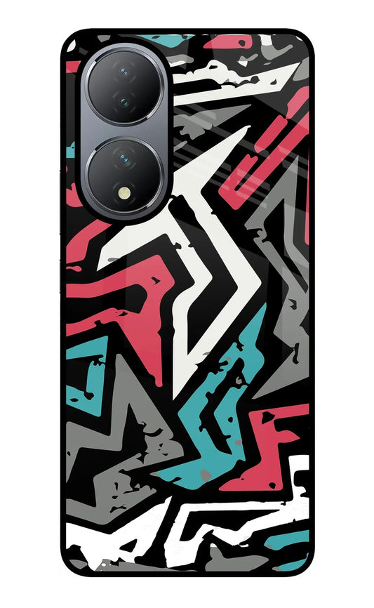 Geometric Graffiti Vivo Y100 Back Cover
