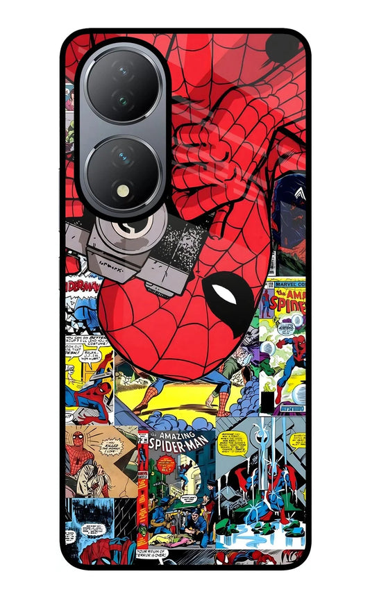 Spider Man Vivo Y100 Glass Case