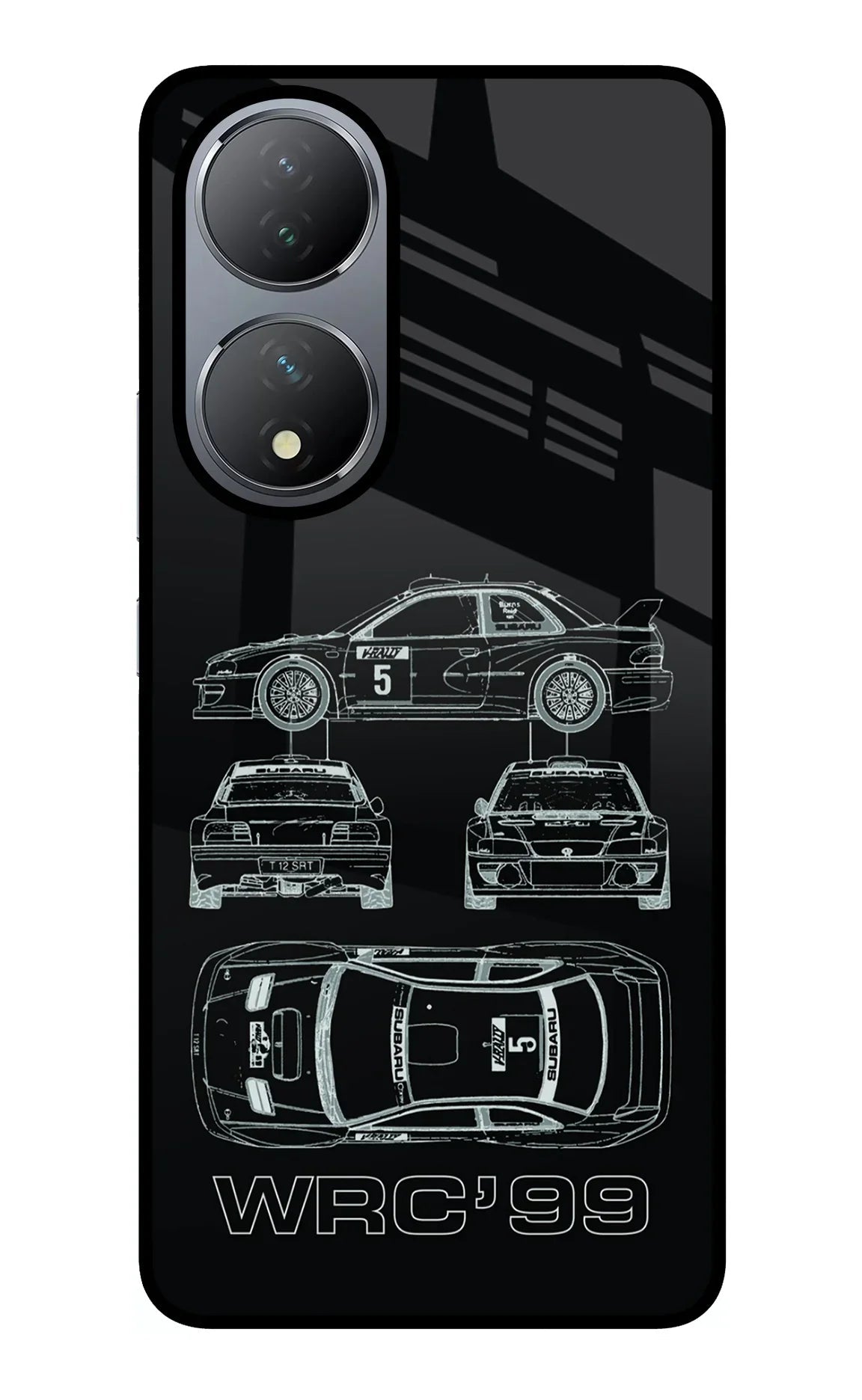 WRC'99 Vivo Y100 Glass Case