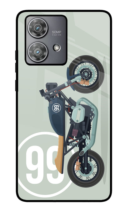 Classic Cafe Racer 99 Moto Edge 40 Neo Back Cover